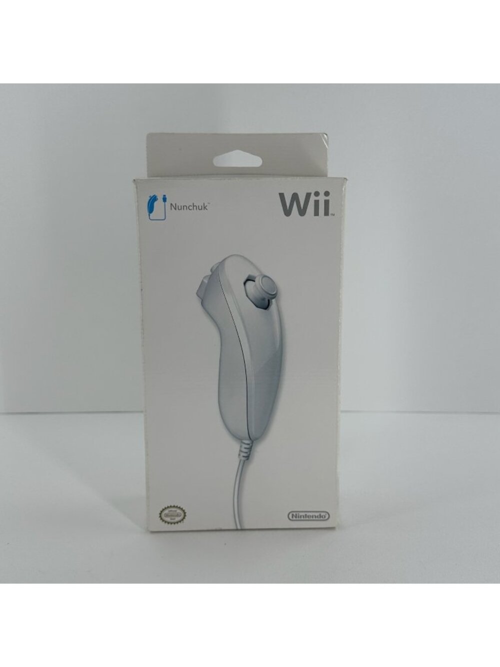 Nintendo Wii Nunchuk Controller RVL-004 White OEM Official New Sealed Box